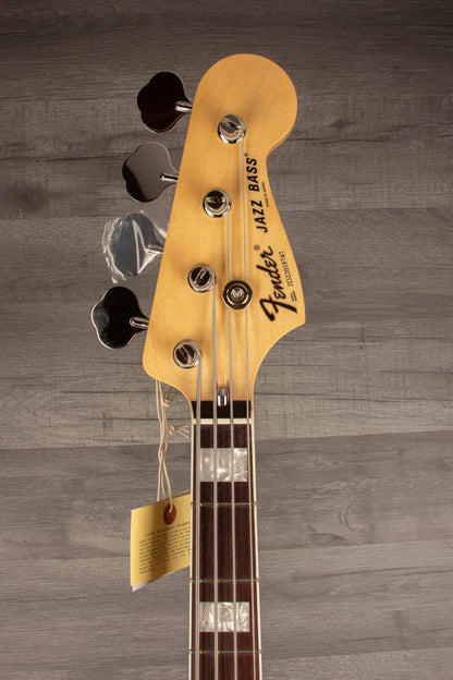 Fender Made in Japan International Color Jazz Bass Guitar - Sienna Sunburst, Rosewood Fingerboard
