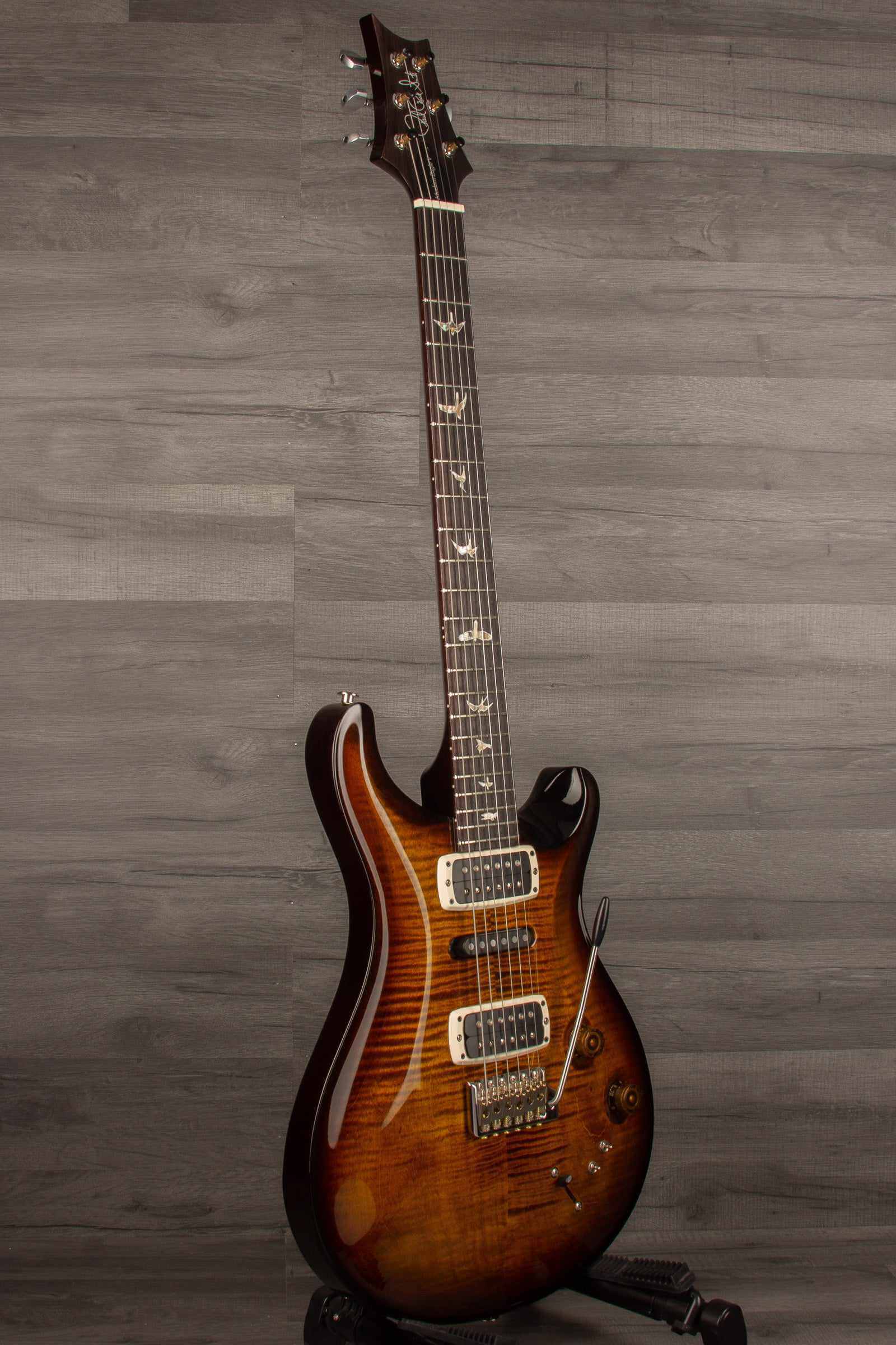 PRS Modern Eagle V Electric Guitar - Black Gold Burst s#0361186