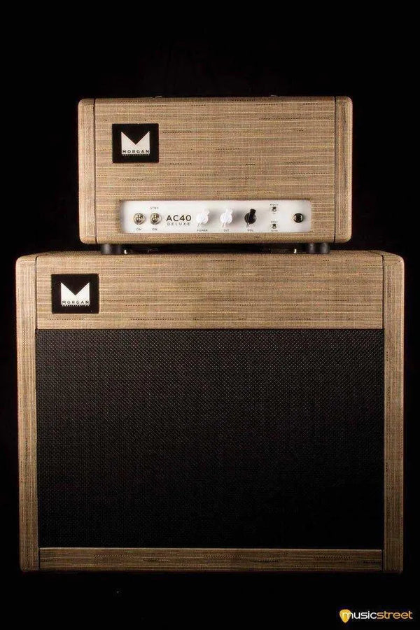 USED - Morgan AC40 Deluxe Head & 2X12 (Driftwood Finish)
