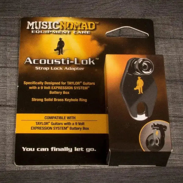 Music Nomad Acousti-Lok Strap Lock Adapter for Taylor Output Jacks