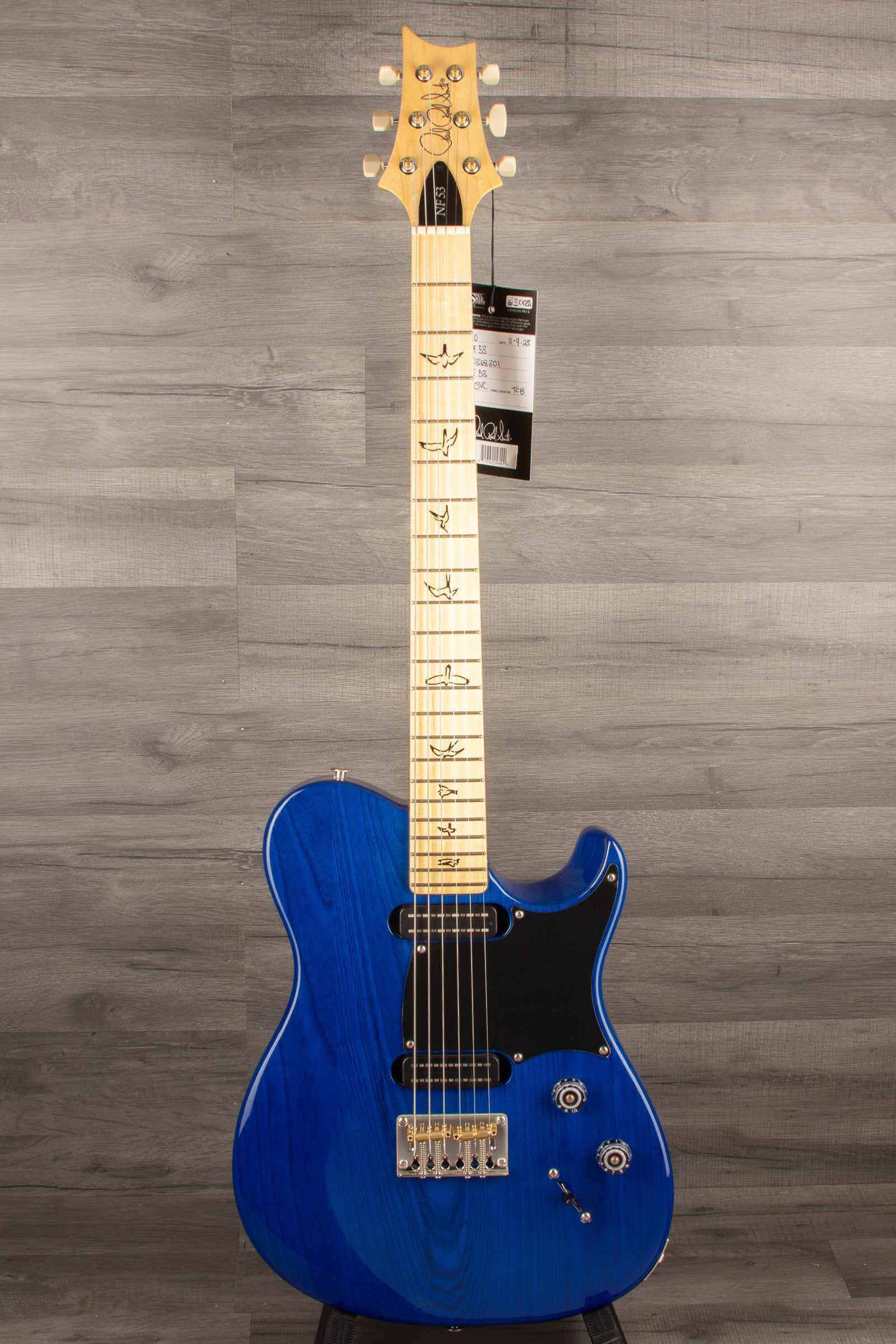PRS NF53 Electric Guitar - Blue Matteo