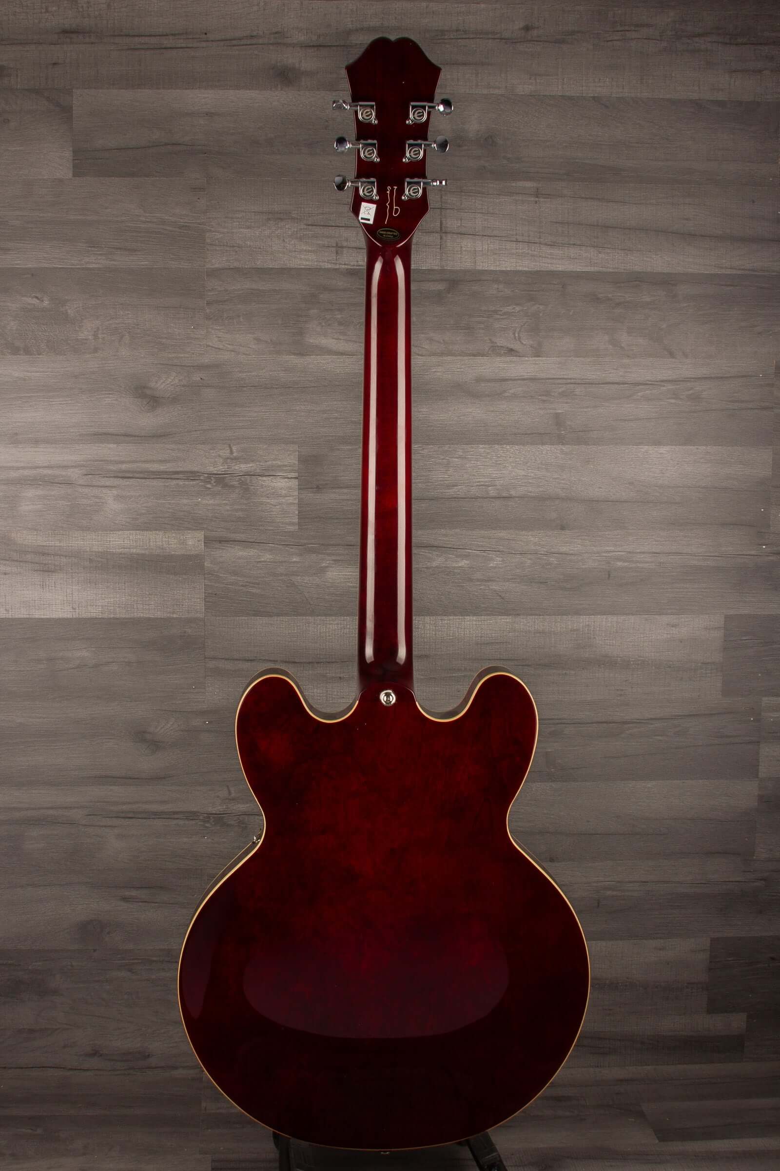 Epiphone Noel Gallagher Riviera Electric Guitar (Incl. Hard Case) - Dark Red Wine