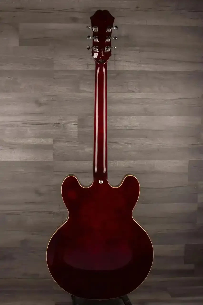 Epiphone Noel Gallagher Riviera Electric Guitar (Incl. Hard Case) - Dark Red Wine