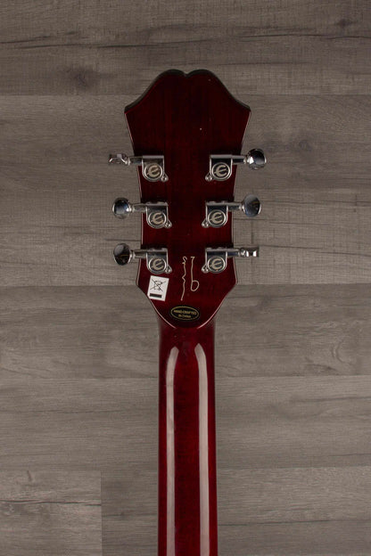 Epiphone Noel Gallagher Riviera Electric Guitar (Incl. Hard Case) - Dark Red Wine