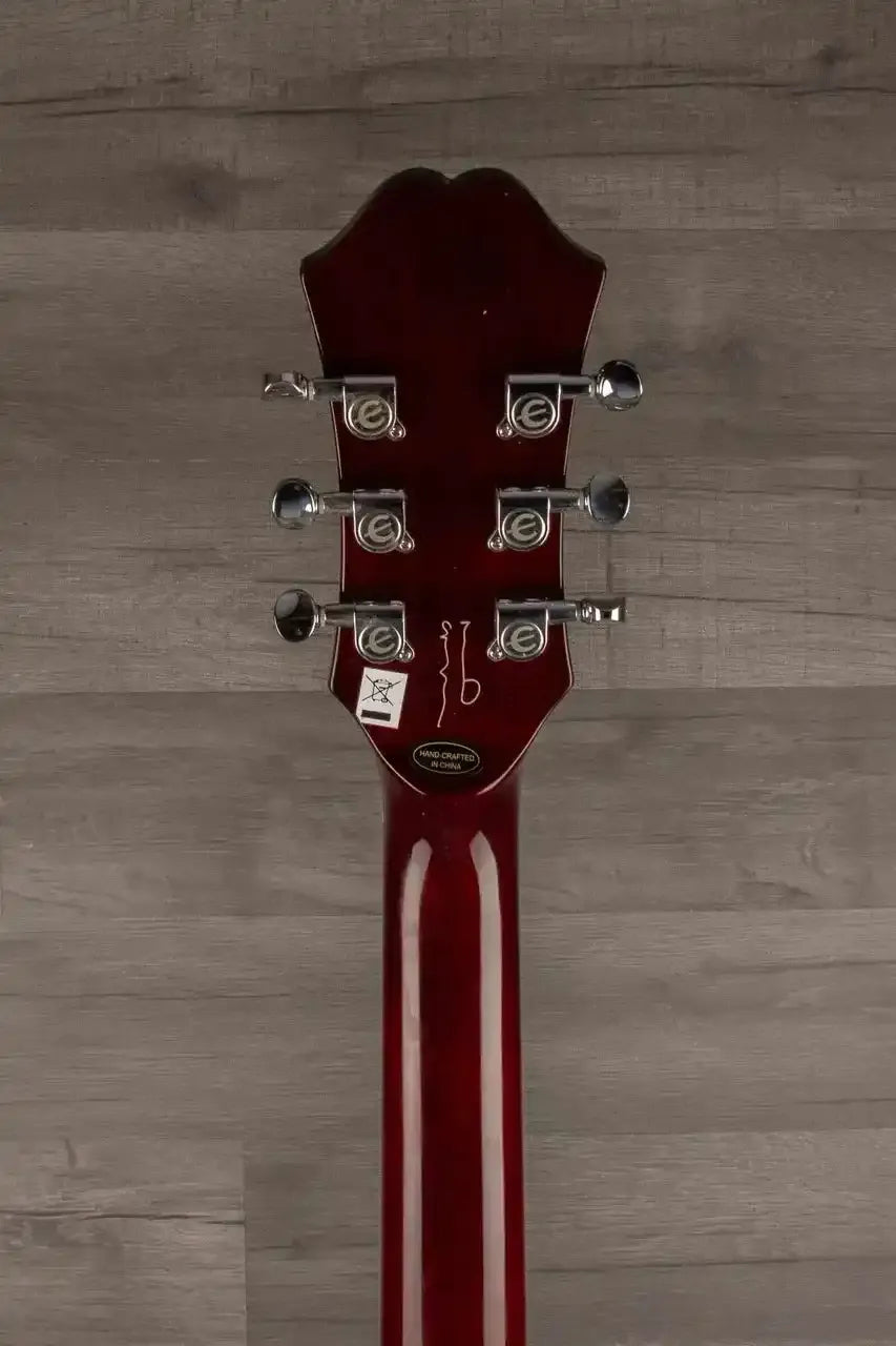 Epiphone Noel Gallagher Riviera Electric Guitar (Incl. Hard Case) - Dark Red Wine