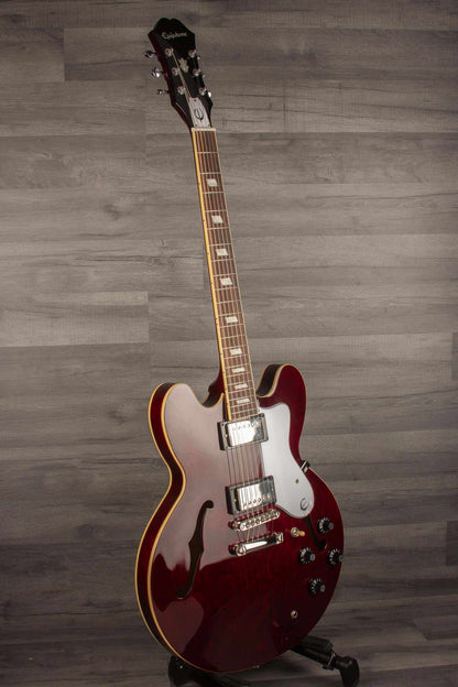 Epiphone Noel Gallagher Riviera Electric Guitar (Incl. Hard Case) - Dark Red Wine