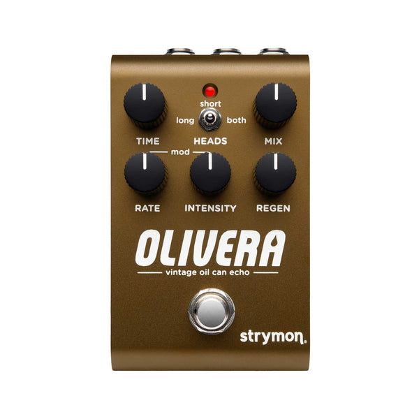Strymon Olivera Echo Pedal - Vintage Oil Can Echo Effects for Classic Guitar Sound