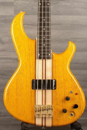 Aria SB-1000 (Japanese) Oak Finish - Bass Guitar - Set Up by MusicStreet