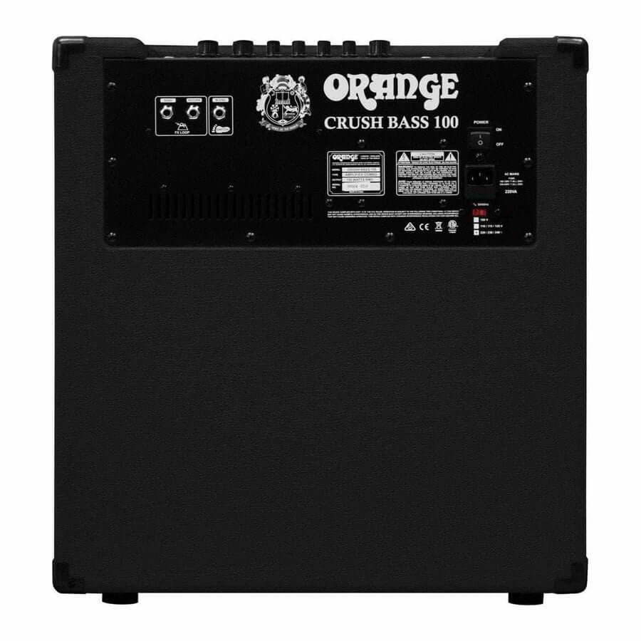 USED - Orange Crush Bass 100 Combo, Black