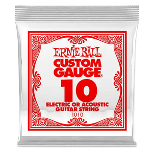 Ernie Ball Acoustic Guitar Strings P01010 - Premium Quality and Performance - Set Up by MusicStreet