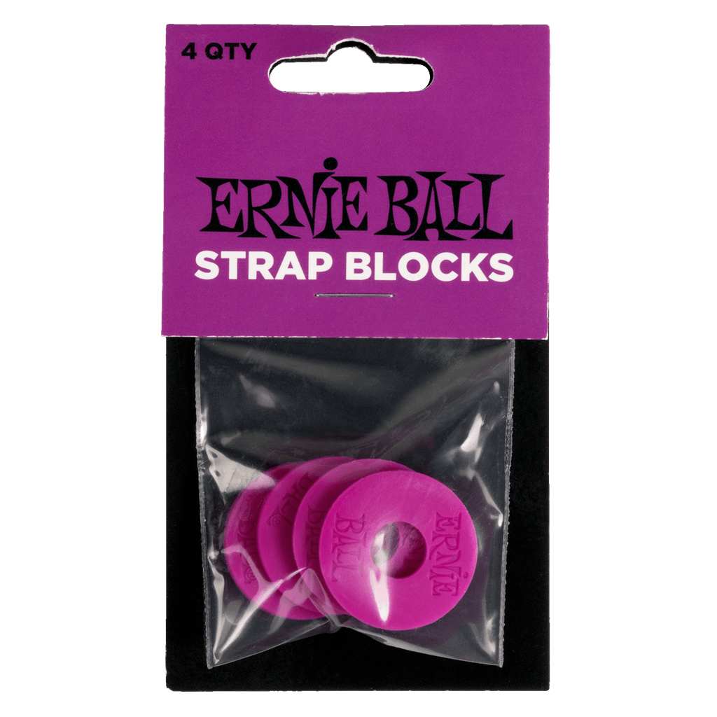 Ernie Ball Strap Blocks - Purple