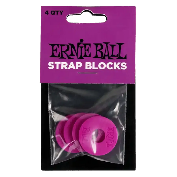 Ernie Ball Strap Blocks - Purple