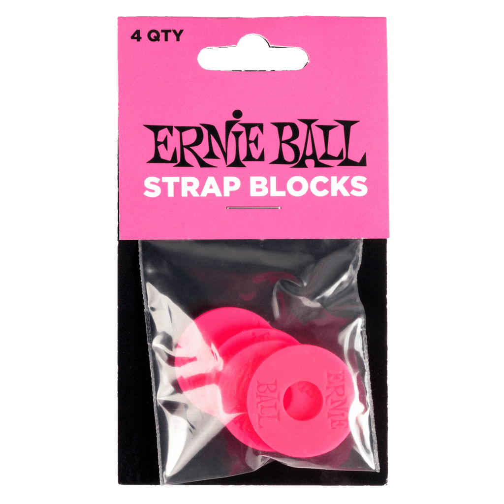Ernie Ball Strap Blocks - Pink