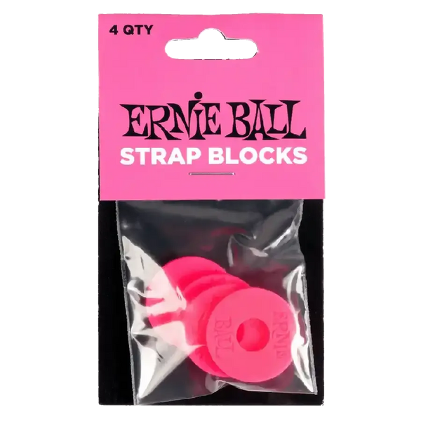 Ernie Ball Strap Blocks - Pink