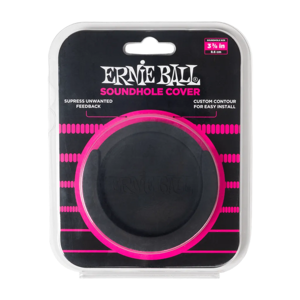 Ernie Ball acoustic sounhole cover 3 3/8" - MusicStreet