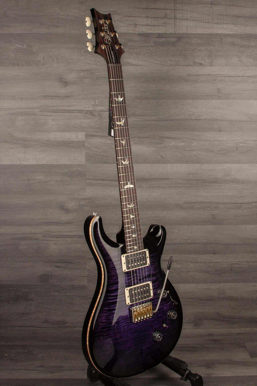 PRS Custom 24 Piezo Electric Guitar - Purple Mist