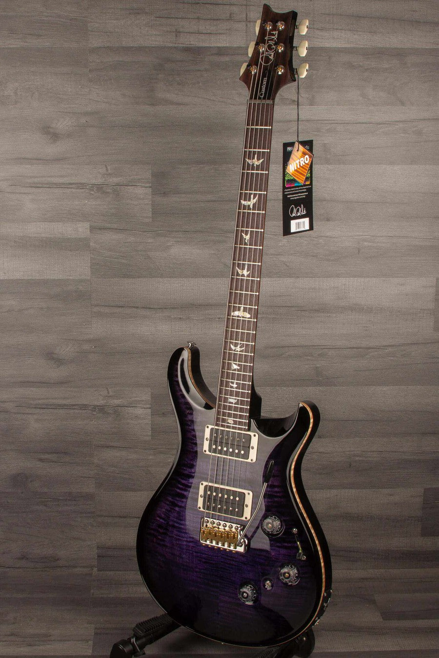 PRS Custom 24 Piezo Electric Guitar - Purple Mist