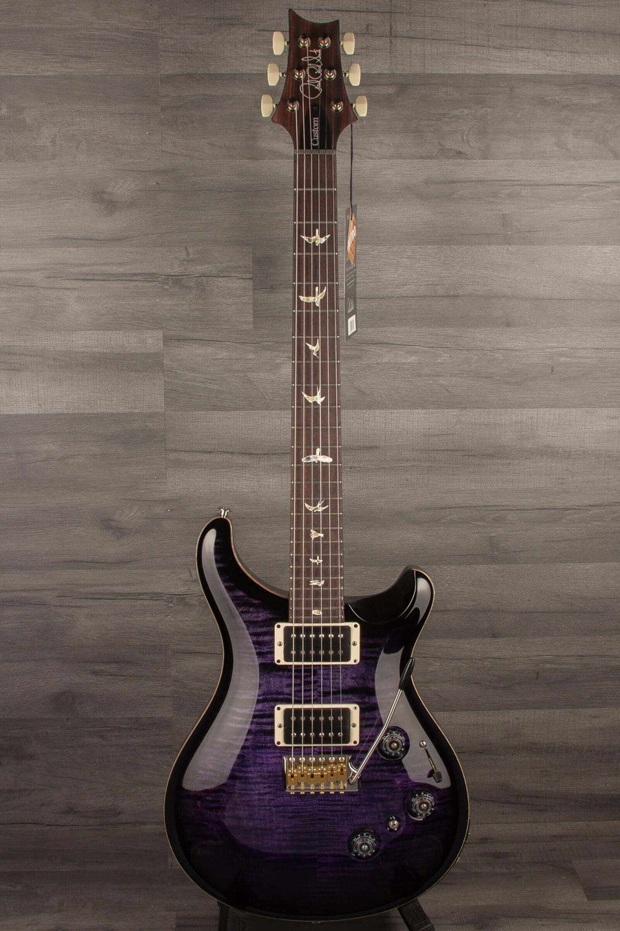 PRS Custom 24 Piezo Electric Guitar - Purple Mist
