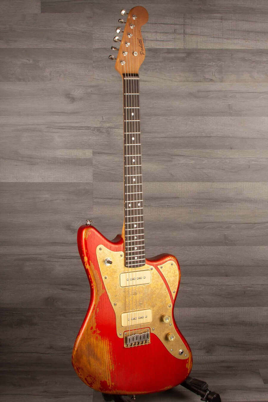 Paoletti Loft Series 112 Electric Guitar - 2xP90, Candy Apple Red