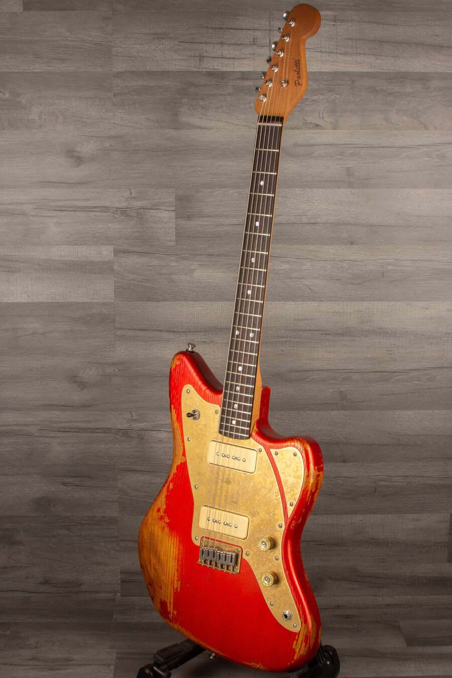 Paoletti Loft Series 112 Electric Guitar - 2xP90, Candy Apple Red