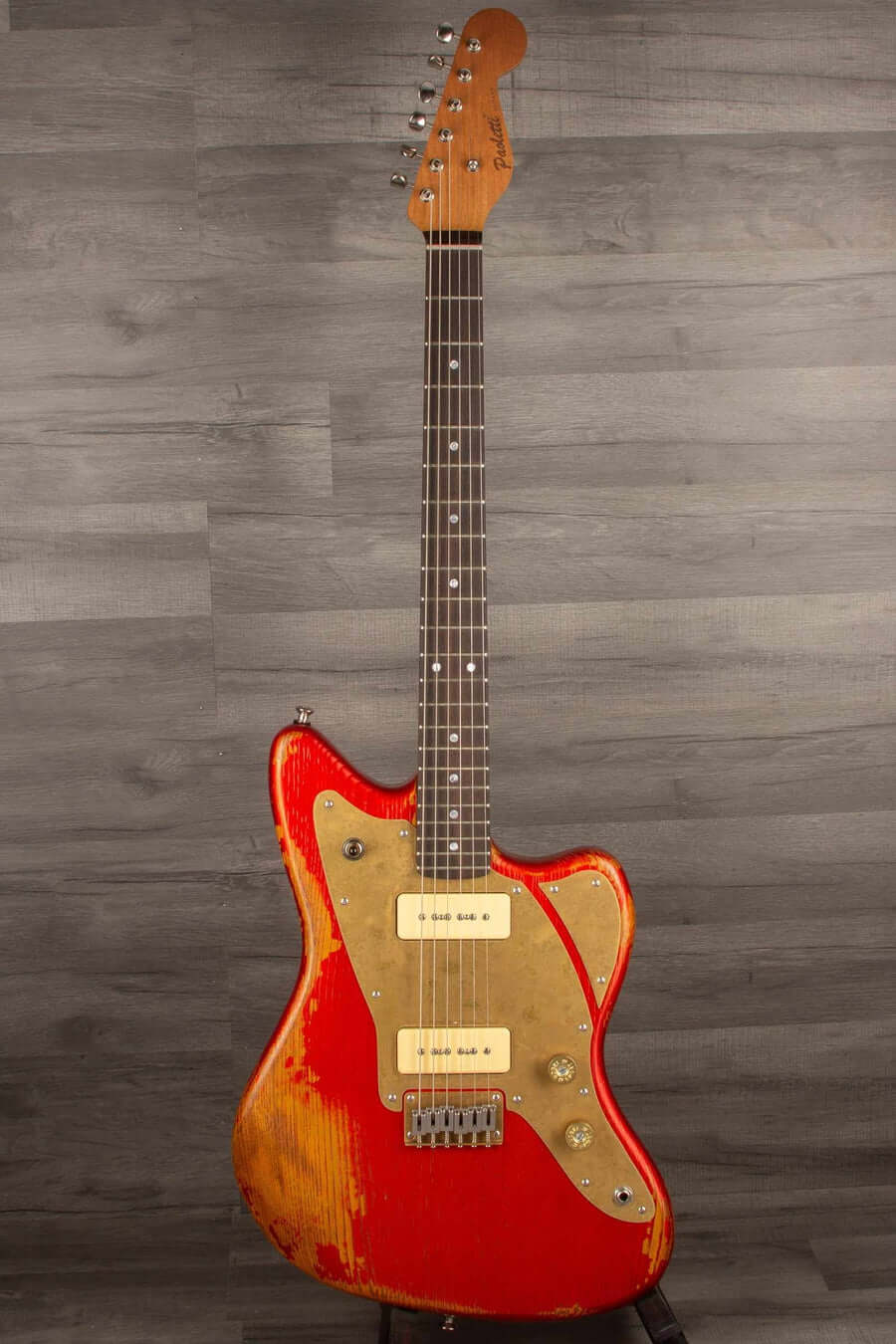 Paoletti Loft Series 112 Electric Guitar - 2xP90, Candy Apple Red