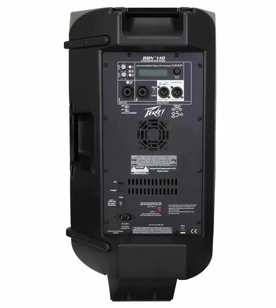 Peavey RBN110 10" Active PA Speaker with Ribbon Driver