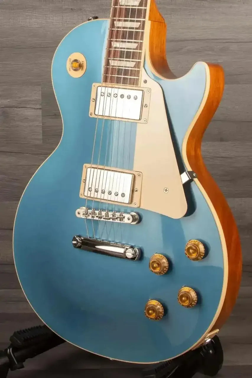 Gibson Les Paul Standard '50s Plain top, pelham blue - MusicStreet