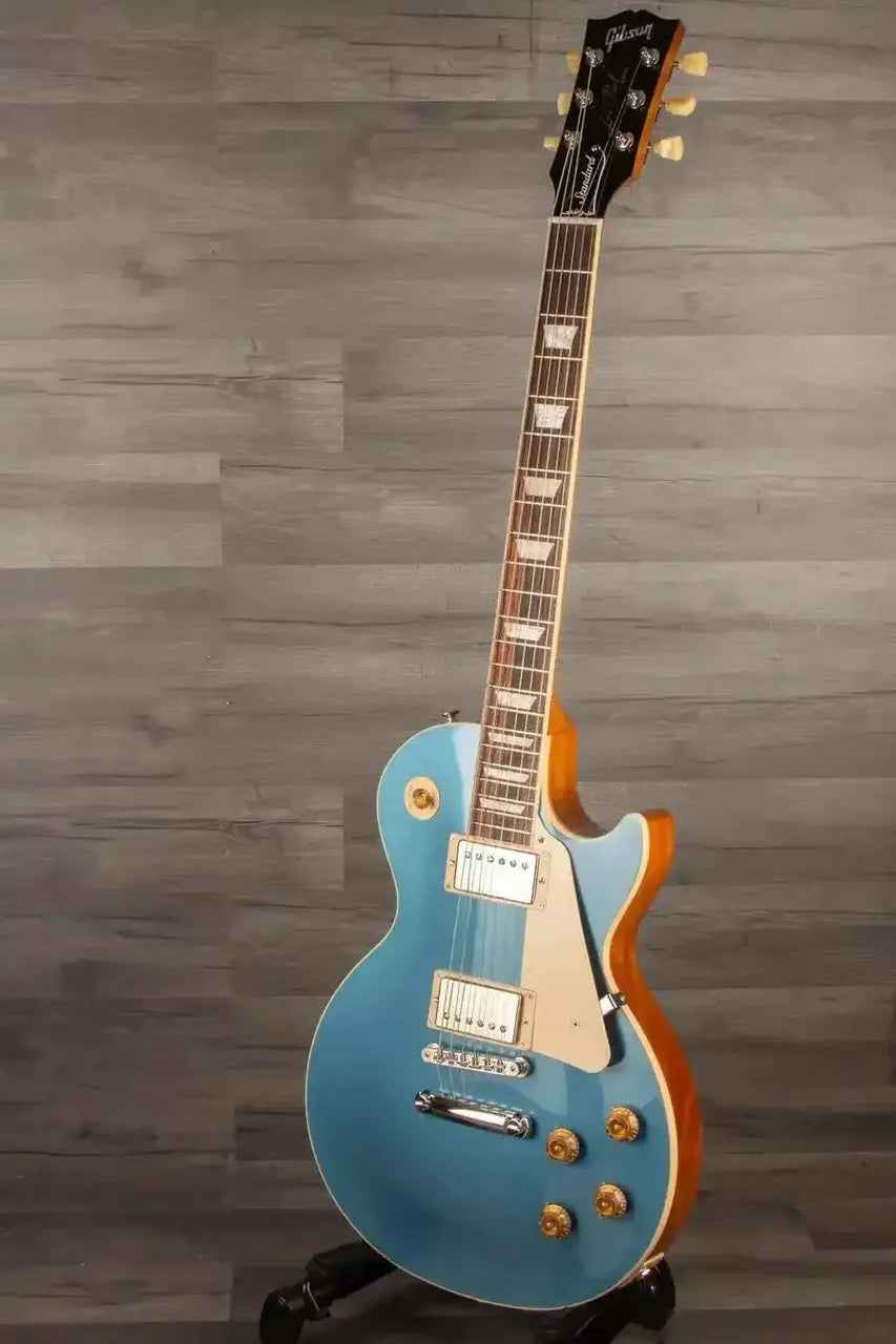 Gibson Les Paul Standard '50s Plain top, pelham blue - MusicStreet