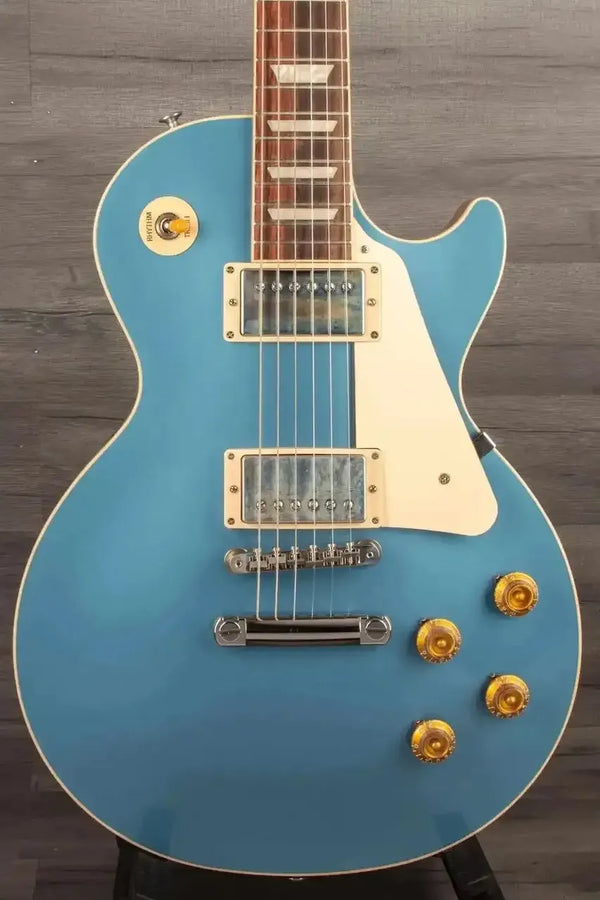 Gibson Les Paul Standard '50s Plain top, pelham blue - MusicStreet