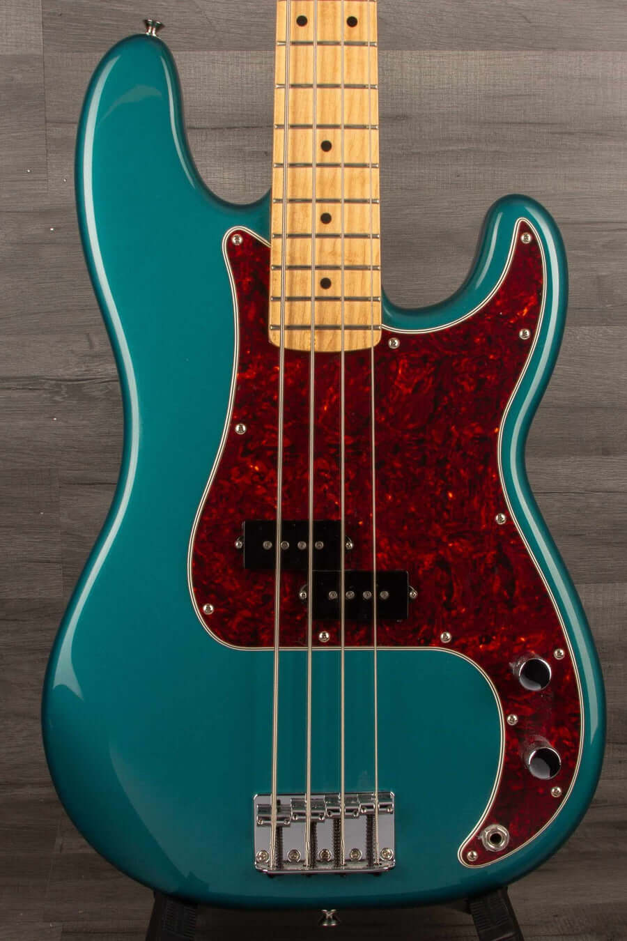 USED - Fender FSR Player Precision Bass Guitar - Ocean Turquoise