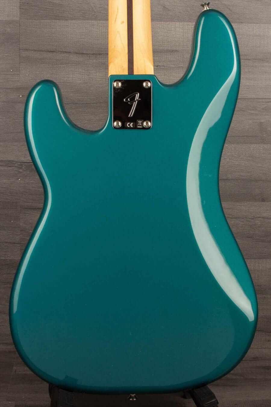 USED - Fender FSR Player Precision Bass Guitar - Ocean Turquoise