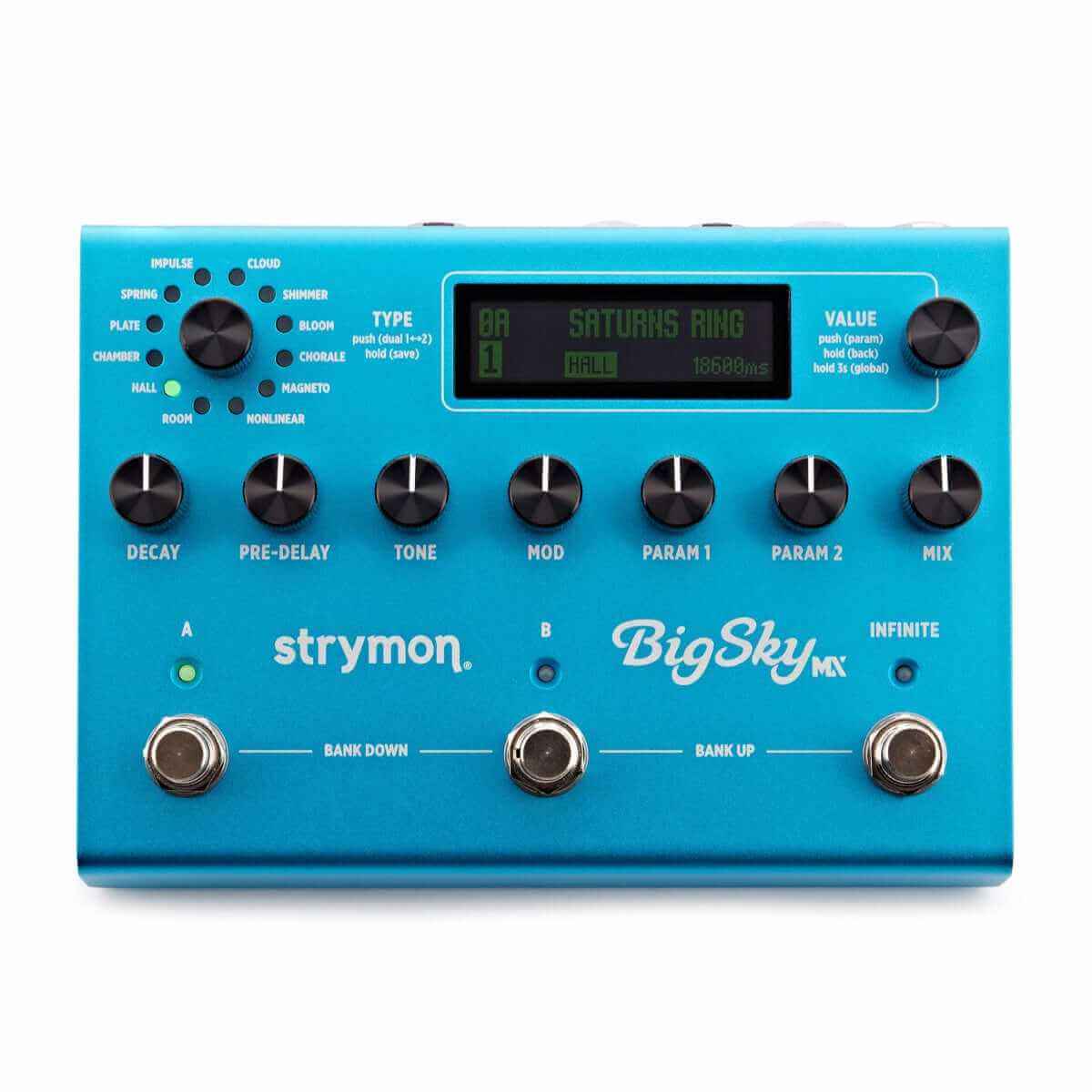 Strymon Big Sky MX Dual Reverb Effects Pedal