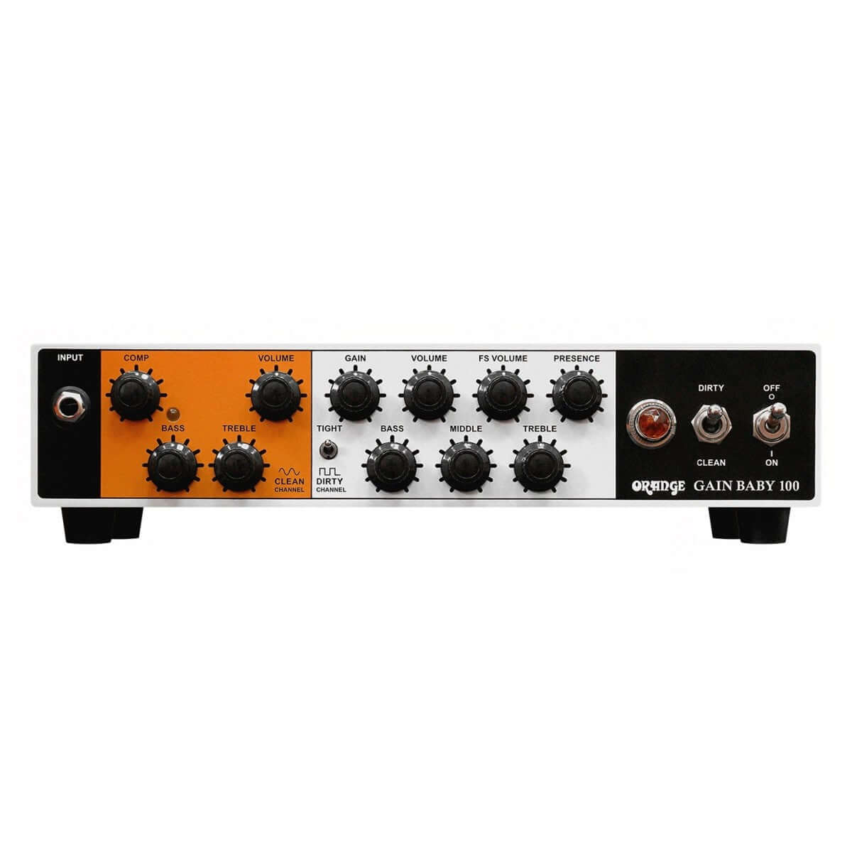 Orange Gain baby 100w Amplifier Head
