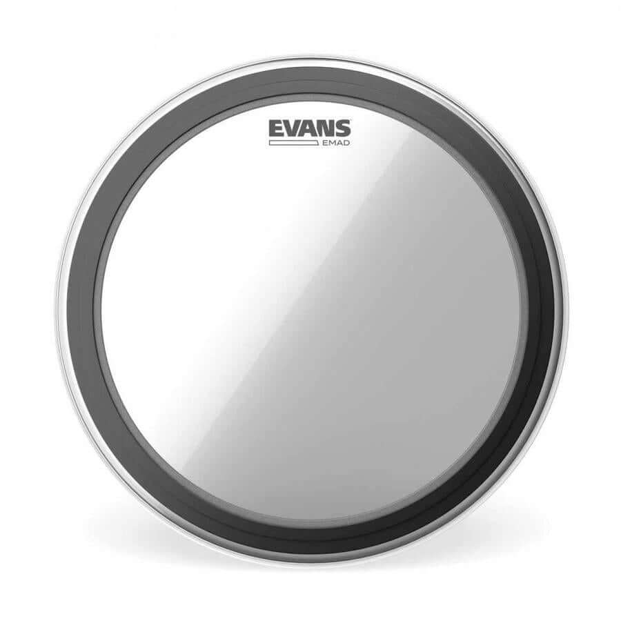 EVANS EMAD Heavyweight Clear Bass Batter Drumhead, 22 Inch