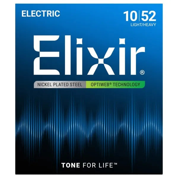 Elixir Optiweb 10-52 Coated Electric Guitar Strings