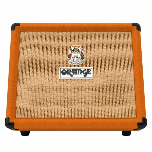 Orange Crush Acoustic 30 1x10 Acoustic Combo amplifier with distinctive orange finish and woven front mesh.
