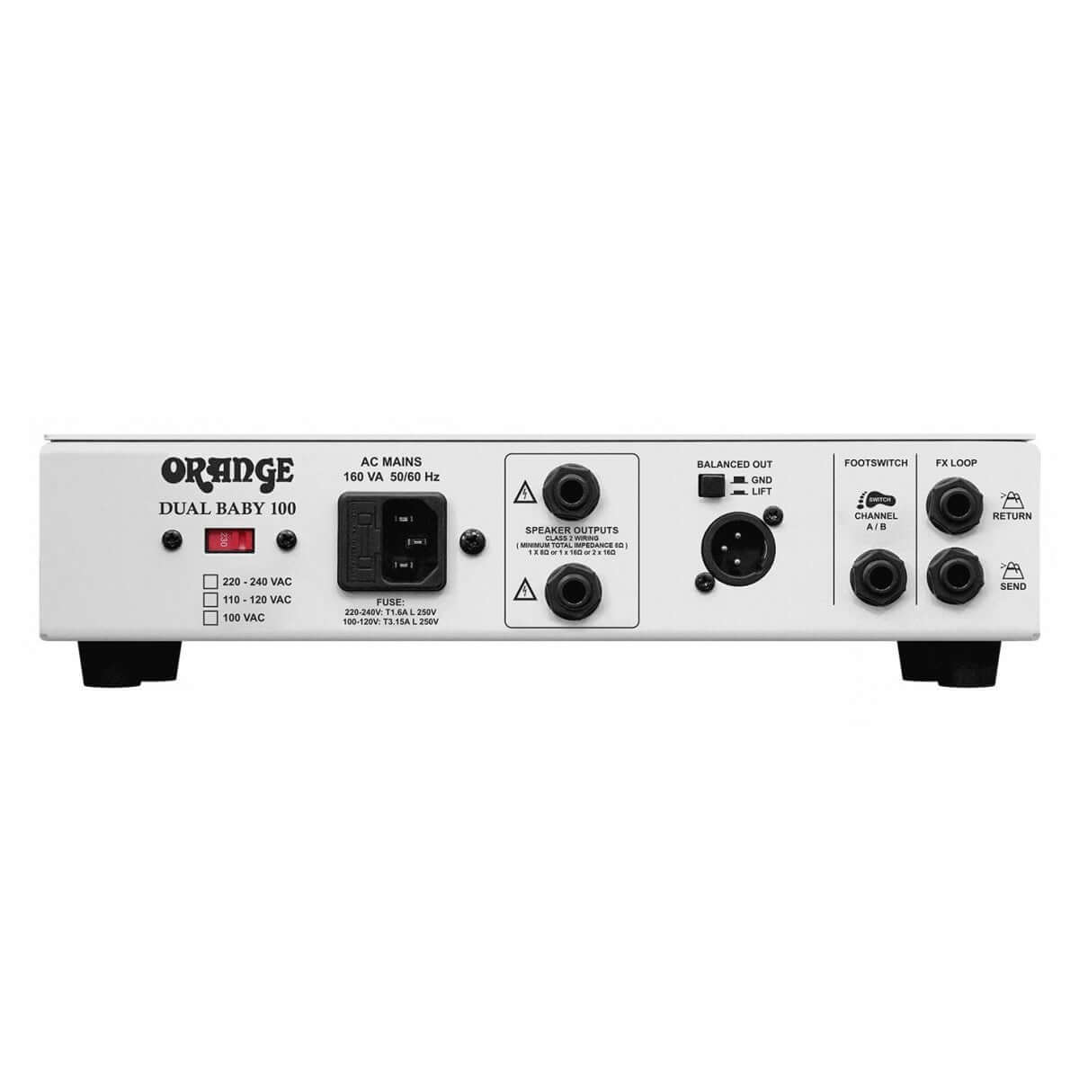 Orange Dual baby 100w Amplifier Head