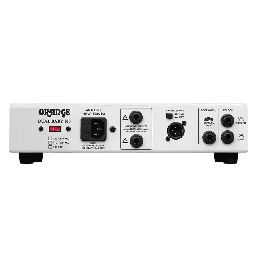 Orange Dual Baby 100w Amplifier Head - MusicStreet