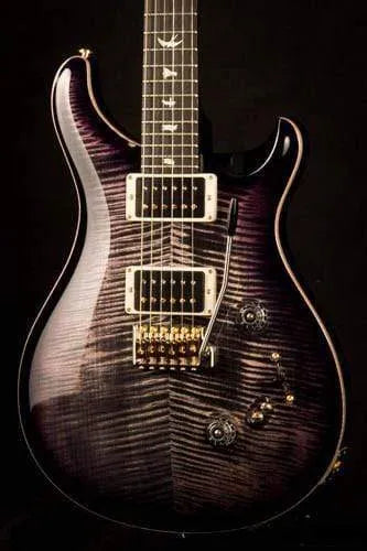 PRS Custom 24/08 Wood Library - Charcoal Purpleburst S#232356
