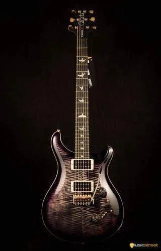 PRS Custom 24/08 Wood Library - Charcoal Purpleburst S#232356