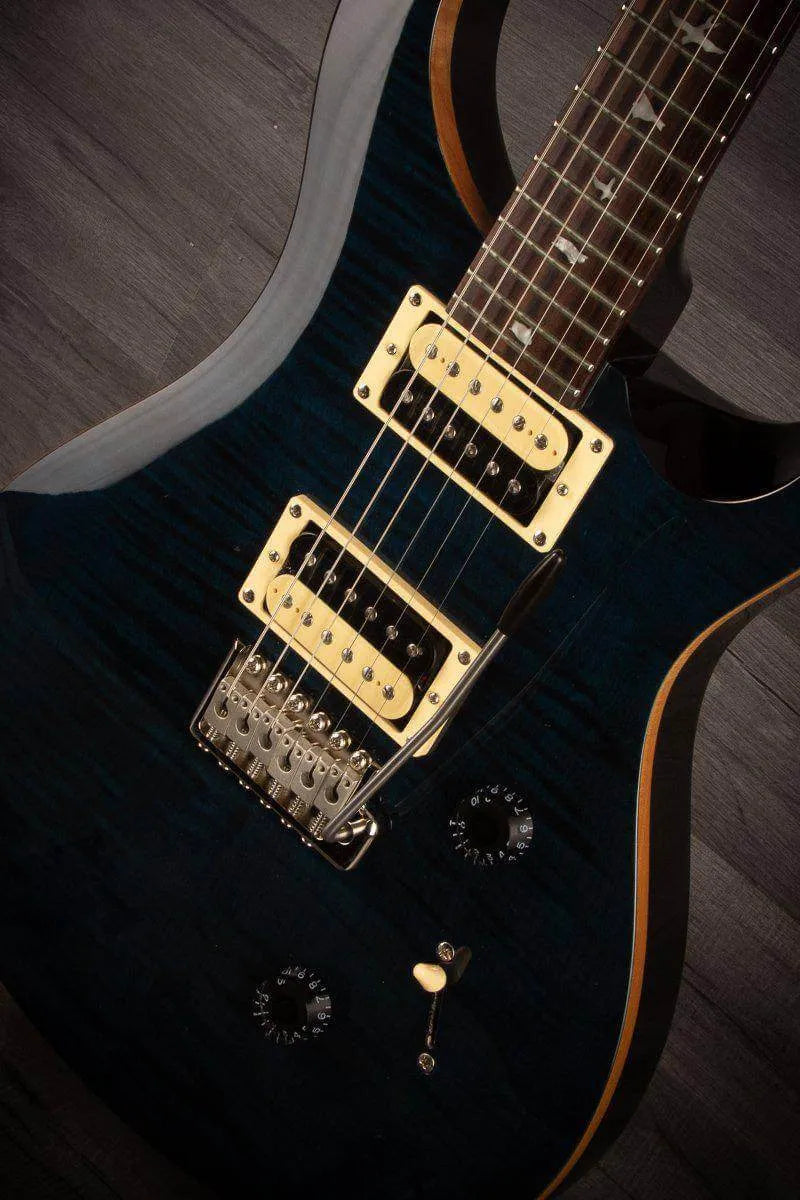 PRS SE Custom 24 Electric Guitar, Whale Blue