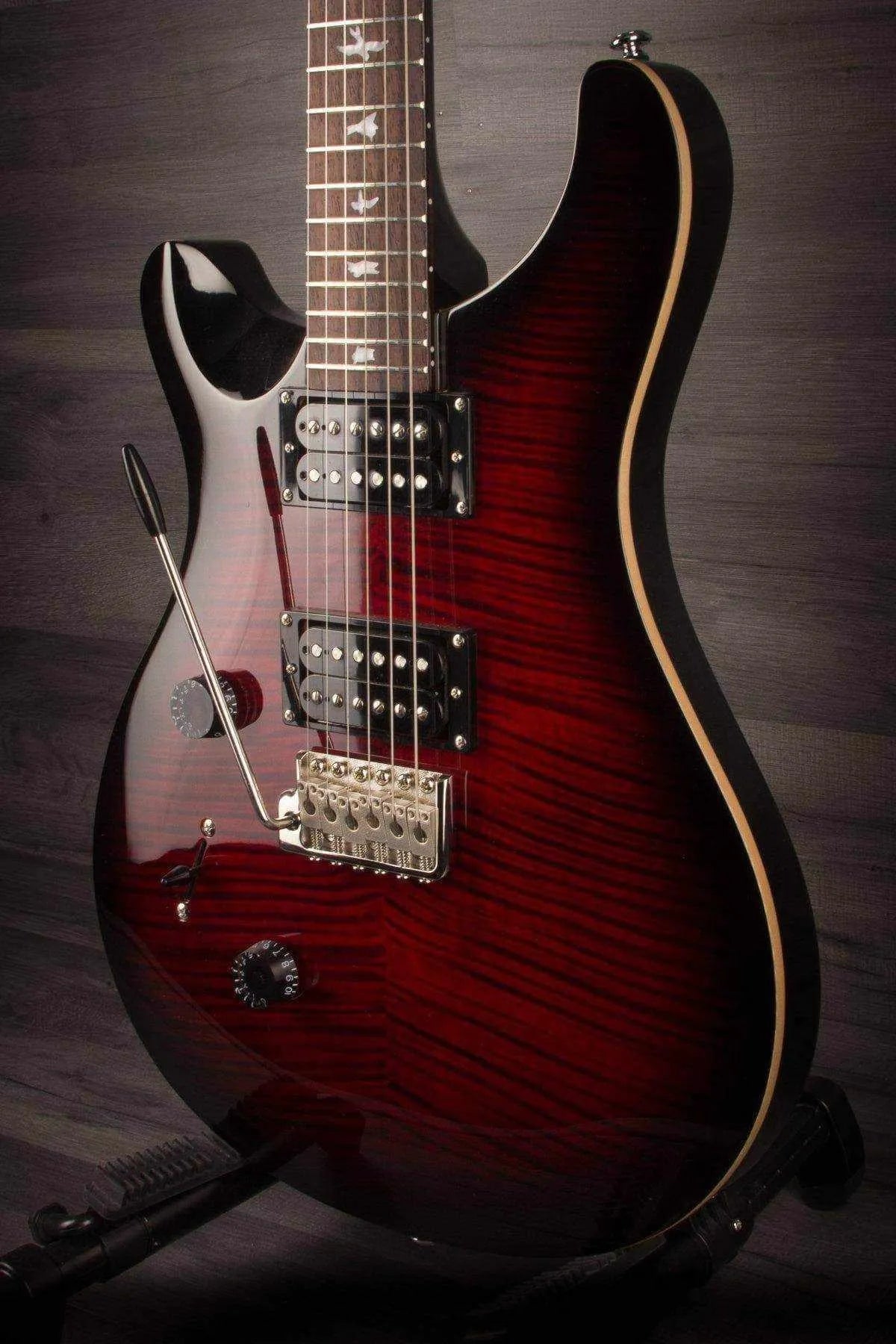 PRS SE Custom 24 Fire Red Left Handed - 2018 model