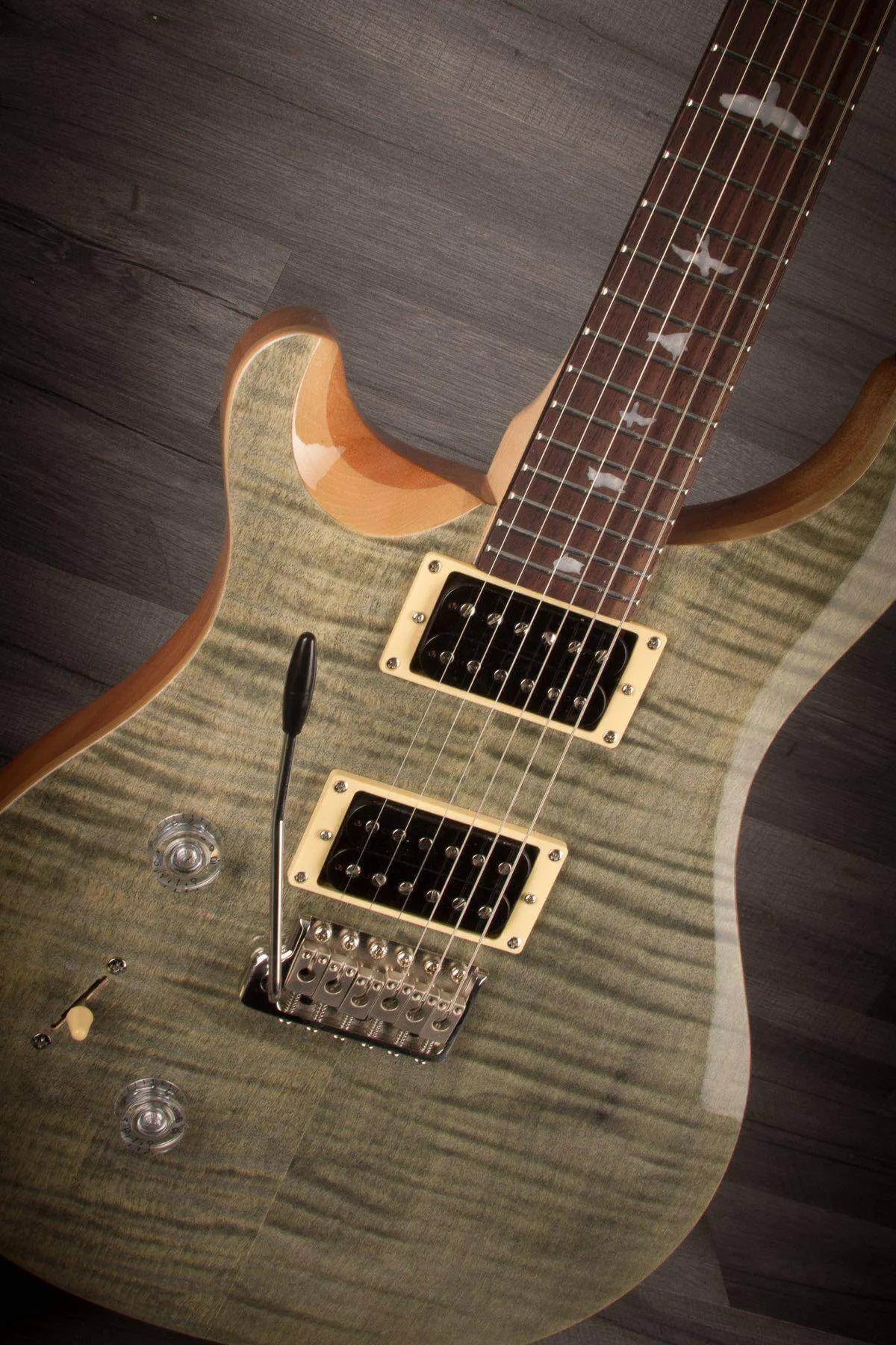 PRS SE Custom 24 Trampas Green, Left Handed - 2018 model