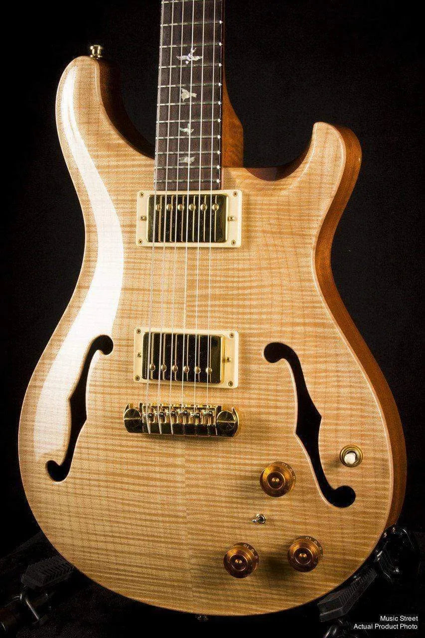 USED - 2008 Prs Hollowbody I Natural 10 Top, 2007 S#129271