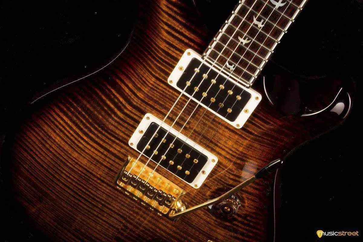 USED - PRS Custom 24, 30Th Anniversary - Wood Library Limited - Black Gold