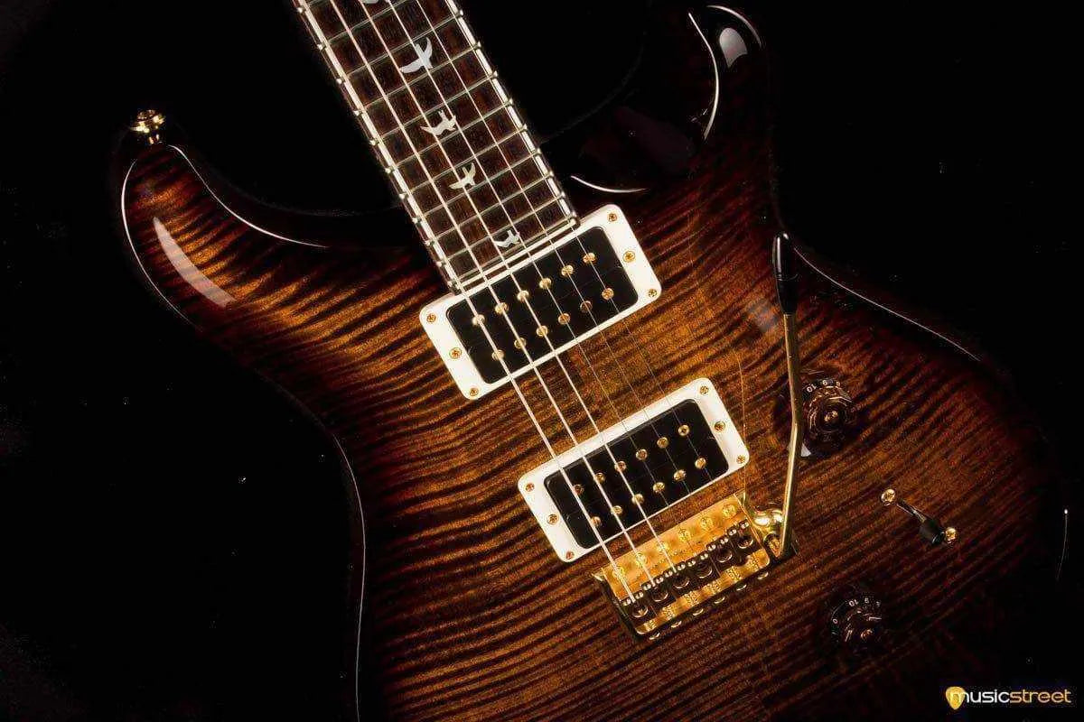 USED - PRS Custom 24, 30Th Anniversary - Wood Library Limited - Black Gold