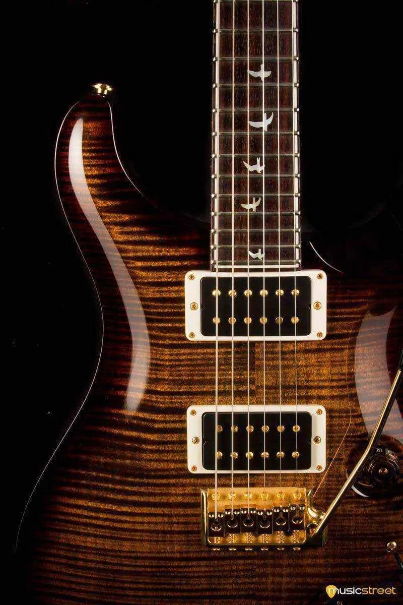 USED - PRS Custom 24, 30Th Anniversary - Wood Library Limited - Black Gold