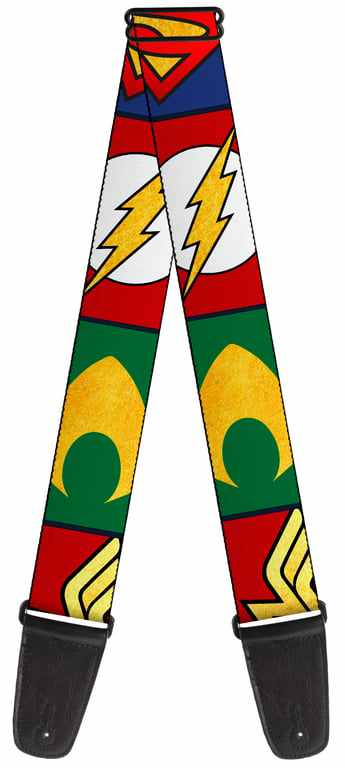 Buckle Down Justice League Guitar Strap