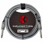 KIRLIN FABRIC 10' STRAIGHT BLACK 10 Ft cable