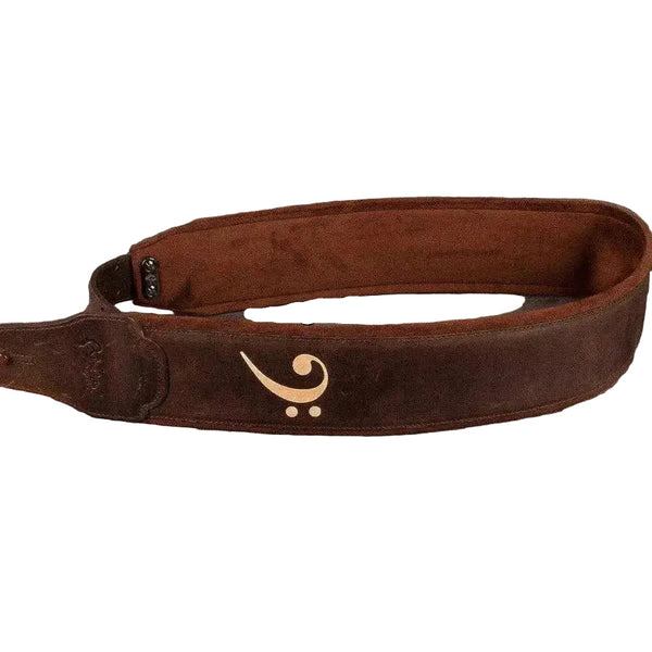 RightOn! Guitar Strap - Bassman Fakey in Brown
